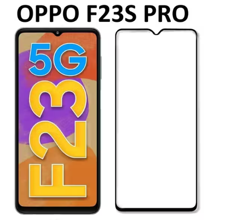 2 For Oppo F23S Pro Tempered Glass Black New - Image 1