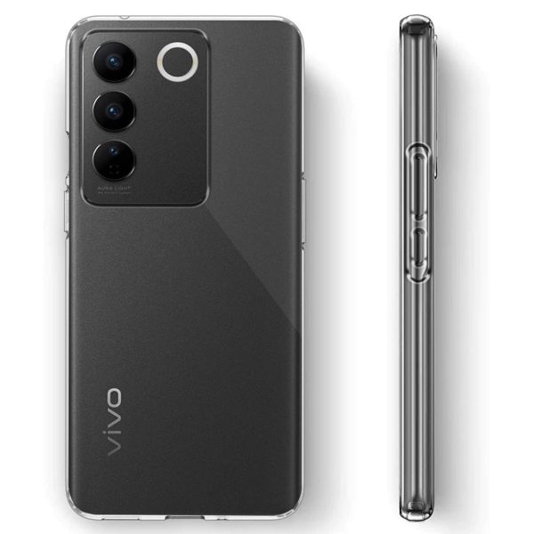 ZigZag Vivo V27 5G Back Cover Transparent New - Image 13