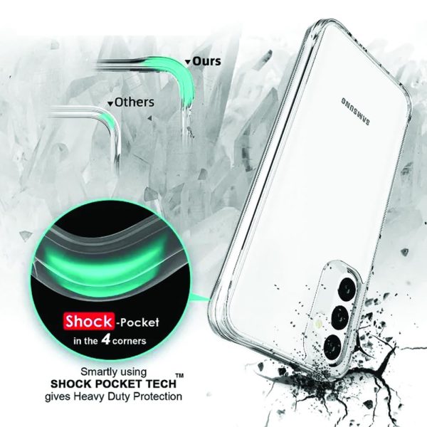 ZigZag Samsung Galaxy S23 Back Cover Transparent New - Image 13