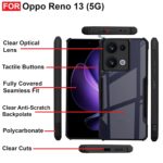 For Oppo Reno 13 5G Back Cover Eagle Transparent New - Image 2