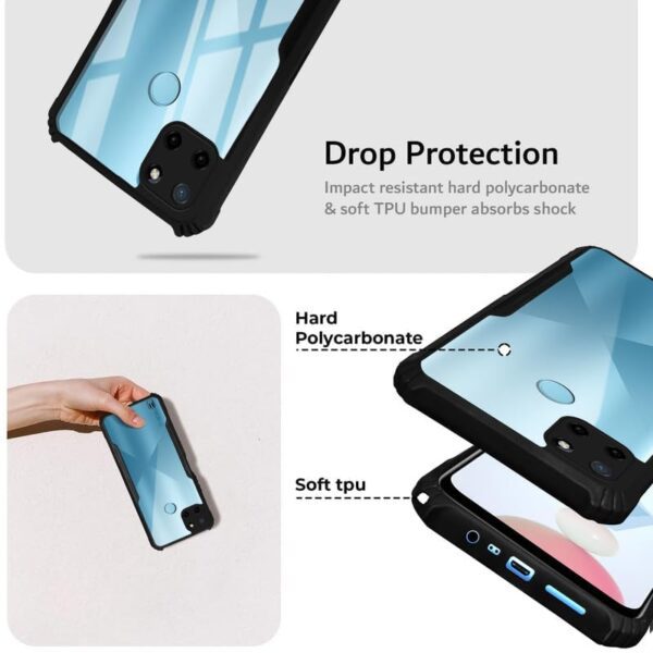 For Realme C21Y Back Cover Eagle Transparent New - Image 12