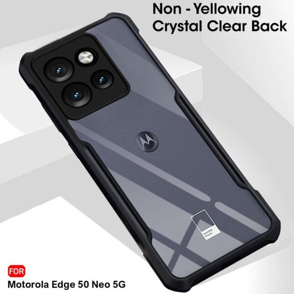 For Motorola Moto Edge 50 Neo 5G Back Cover Eagle Transparent New - Image 9