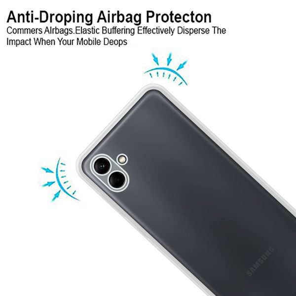 ZigZag Samsung Galaxy A04E Back Cover Transparent New - Image 12