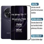 For Realme 13 Plus 5G Tempered Glass Black New - Image 14