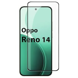 For Oppo Reno 14 Tempered Glass Black New