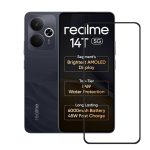 For Realme 14 T 5G Tempered Glass Black New