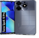 ZigZag Tecno Spark 10 Pro Back Cover Transparent New
