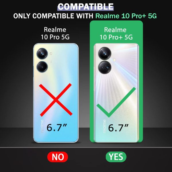 For Realme 10 Pro Plus 5G Back Cover Eagle Transparent New - Image 2