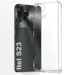 ZigZag Itel S23 Back Cover Transparent New