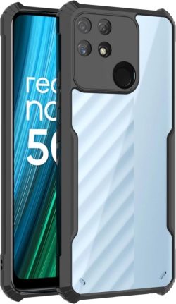 For Realme Narzo 50A Back Cover Eagle Transparent New