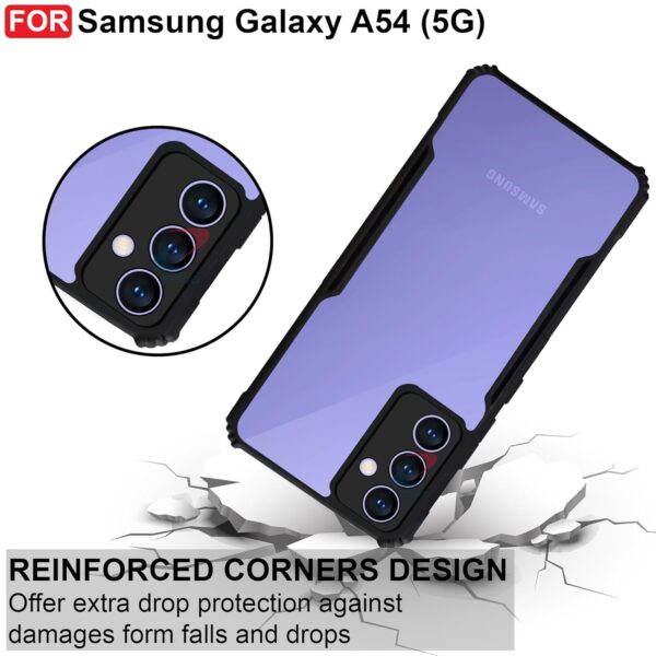 For Samsung Galaxy A54 5G Back Cover Eagle Transparent New - Image 8