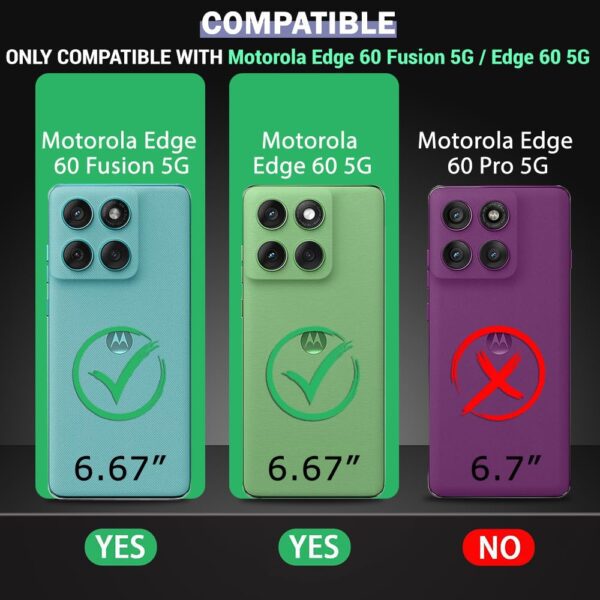 For Motorola Moto Edge 60 5G Back Cover Eagle Transparent New - Image 12