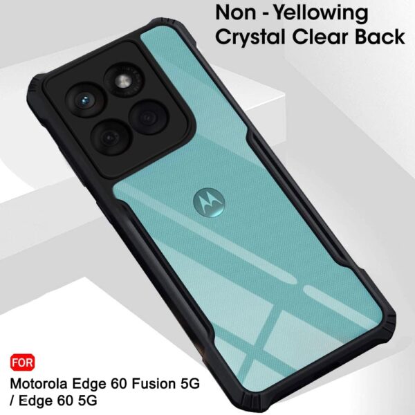 For Motorola Moto Edge 60 5G Back Cover Eagle Transparent New - Image 10