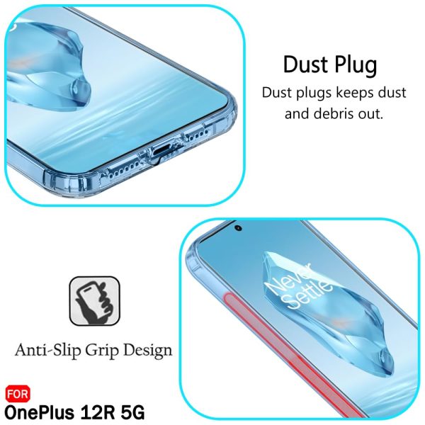 ZigZag OnePlus 12R Back Cover Transparent New - Image 11
