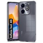 ZigZag Infinix Hot 40i Back Cover Transparent New