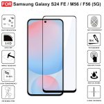 For Samsung Galaxy M56 Tempered Glass Black New - Image 11