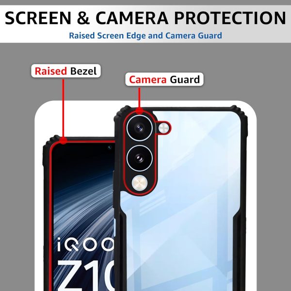 For iQOO Z10 Lite 5G Back Cover Eagle Transparent New - Image 10