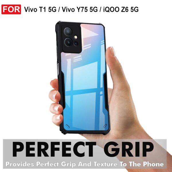 For iQOO Z6 5G Back Cover Eagle Transparent New - Image 11