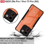 For iQOO Z9S Pro 5G Back Cover Eagle Transparent New - Image 10