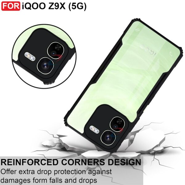 For iQOO Z9X 5G Back Cover Eagle Transparent New - Image 9