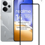 For Realme 14 5G Tempered Glass Black New