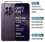 For Oppo F29 5G Tempered Glass Black New - Image 14