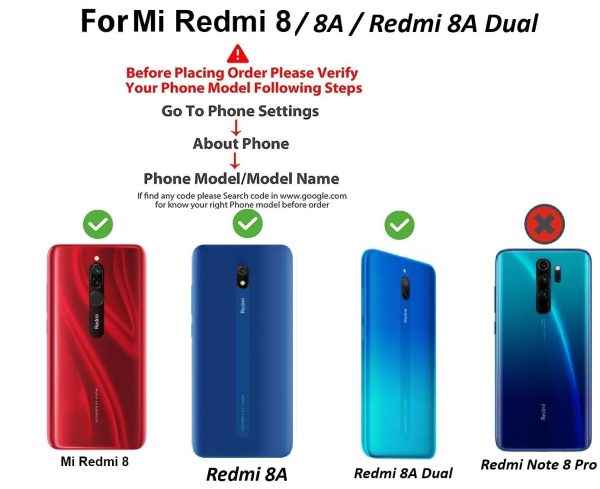 For Xiaomi Redmi 8A Back Cover Eagle Transparent New - Image 10