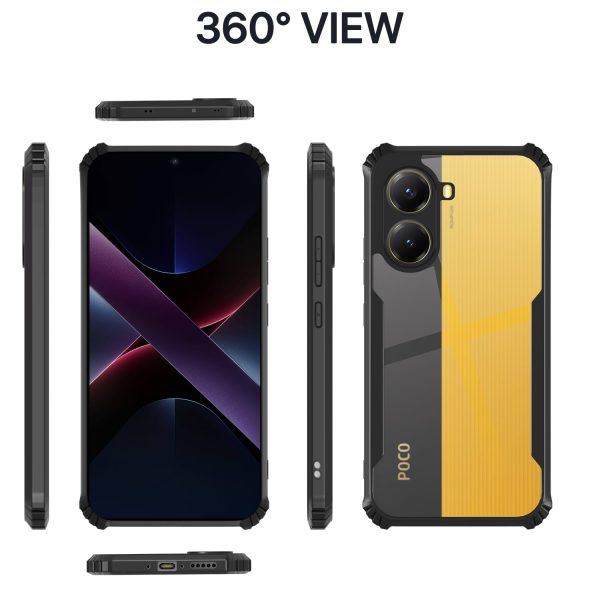 For Xiaomi Redmi Poco X7 Pro 5G Back Cover Eagle Transparent New - Image 11