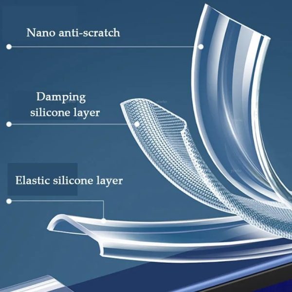 ZigZag Tecno Pova 6 Pro 5G Back Cover Transparent New - Image 6