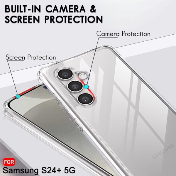 ZigZag Samsung Galaxy S24 Plus 5G Back Cover Transparent New - Image 14