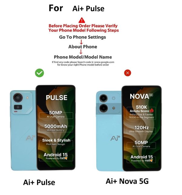 ZigZag Ai Plus Pulse Back Cover Transparent New - Image 9