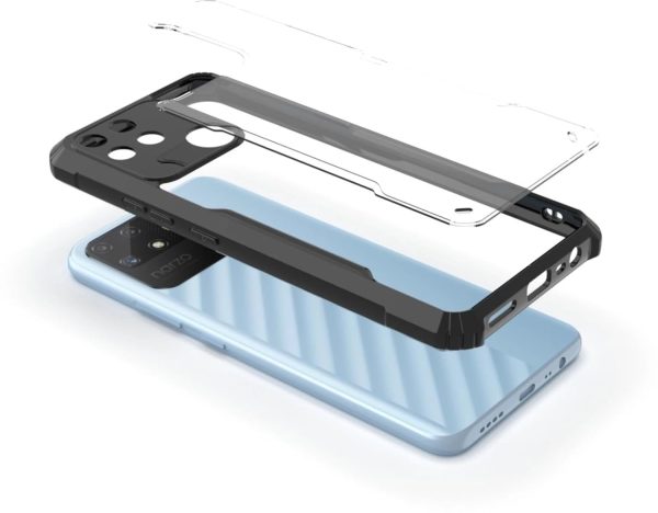 For Realme Narzo 50A Back Cover Eagle Transparent New - Image 2