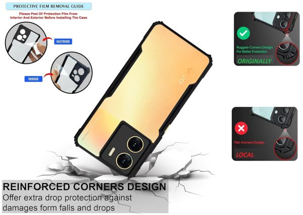 For Vivo V30E 5G Back Cover Eagle Transparent New - Image 11
