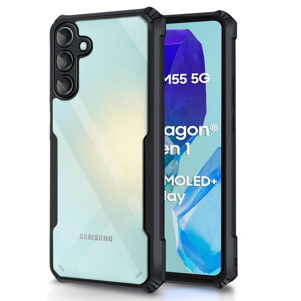 For Samsung Galaxy M55 5G Back Cover Eagle Transparent New - Image 8
