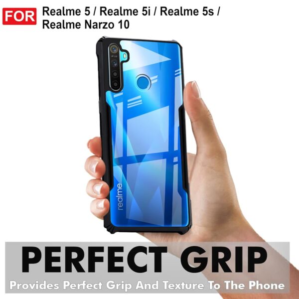 For Realme 5 Back Cover Eagle Transparent New - Image 2