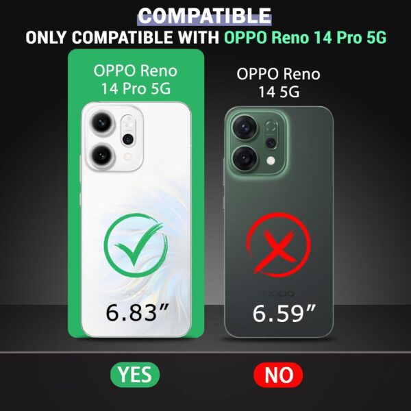 For Oppo Reno 14 Pro 5G Back Cover Eagle Transparent New - Image 12