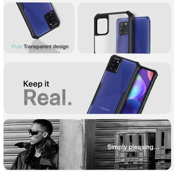 For Samsung Galaxy A31 Back Cover Eagle Transparent New - Image 9