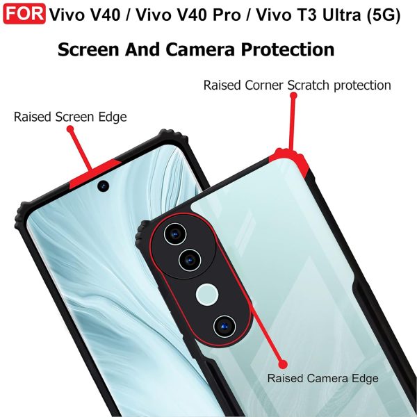 For Vivo V40 5G Back Cover Eagle Transparent New - Image 9