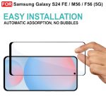For Samsung Galaxy M56 Tempered Glass Black New - Image 10