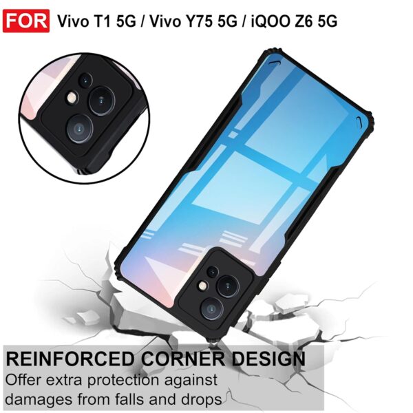 For iQOO Z6 5G Back Cover Eagle Transparent New - Image 10