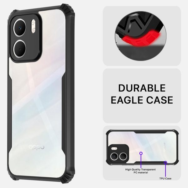 For Oppo A5X Back Cover Eagle Transparent New - Image 11