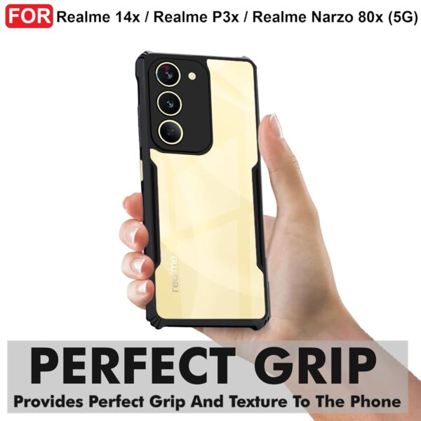 For Realme Narzo 80X 5G Back Cover Eagle Transparent New - Image 10