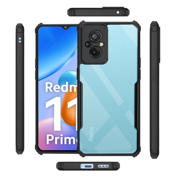 For Xiaomi Redmi 11 Prime 4G Back Cover Eagle Transparent New - Image 12