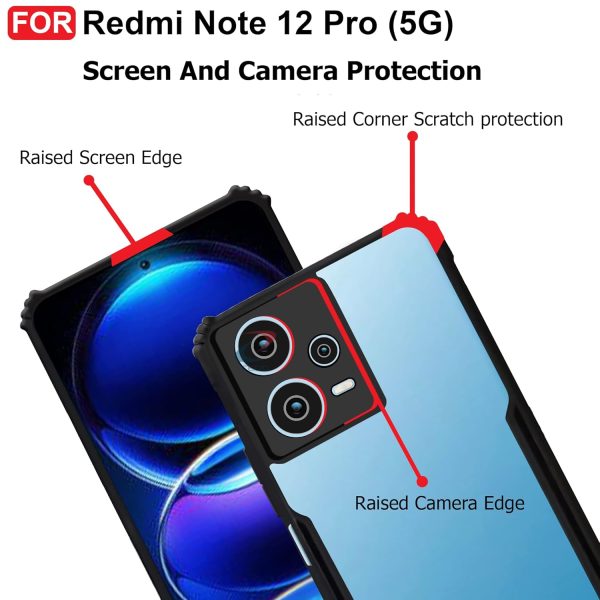 For Xiaomi Redmi Note 12 Pro 5G Back Cover Eagle Transparent New - Image 7