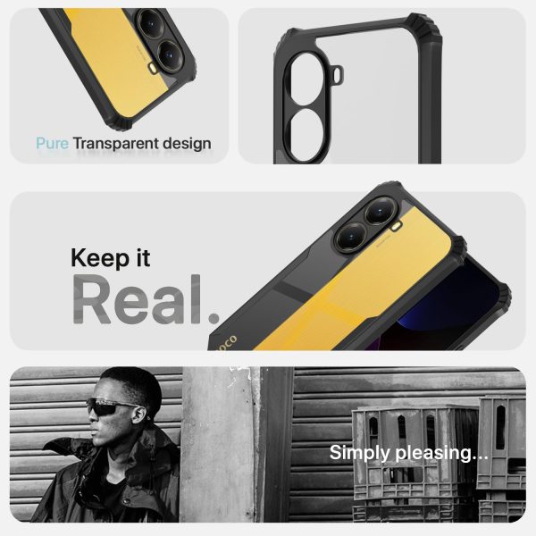For Xiaomi Redmi Poco X7 Pro 5G Back Cover Eagle Transparent New - Image 10