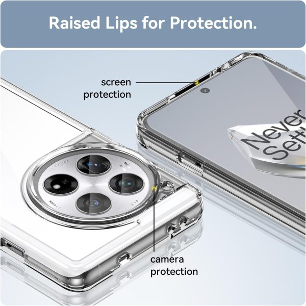 ZigZag OnePlus 12 5G Back Cover Transparent New - Image 2