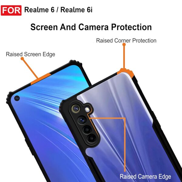 For Realme 6 Back Cover Eagle Transparent New - Image 10