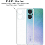 ZigZag Xiaomi Redmi 13c Back Cover Transparent New 2 Xiaomi Redmi 13c Back Cover Transparent