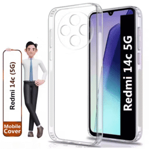 ZigZag Xiaomi Redmi 14c 5G Back Cover Transparent New 1 Xiaomi Redmi 14c 5G Back Cover Transparent