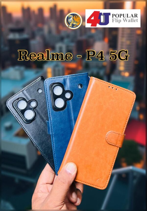 4U Flip Realme P4 5G Flip Cover New - Image 2